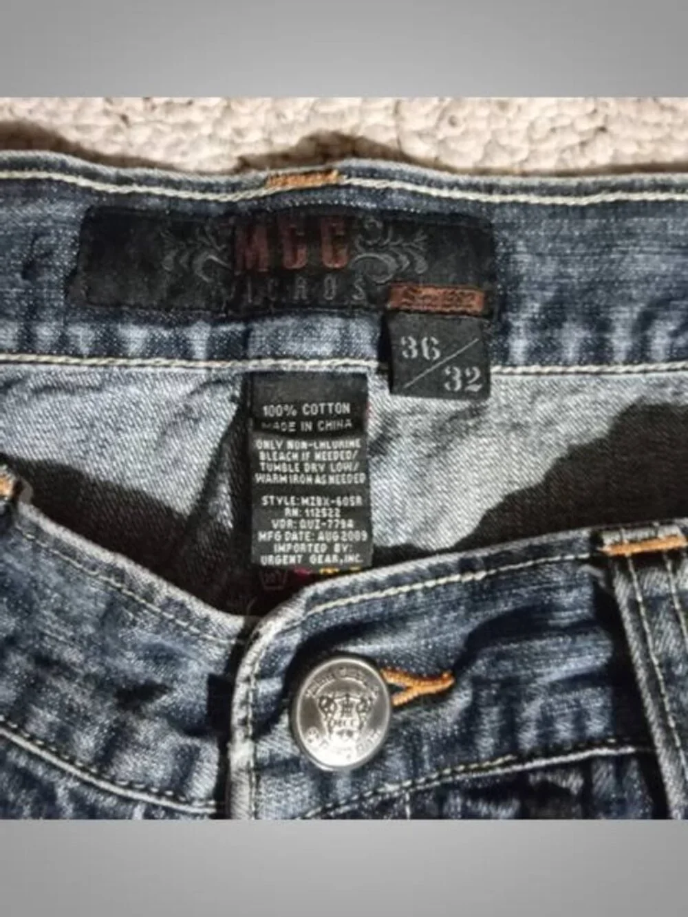 Y2K MCC Micros men's jeans size 36 / 32